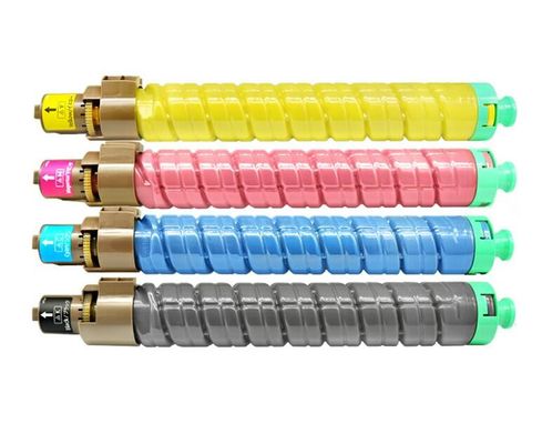 Hộp mực Ricoh được thiết kế cho máy in SPC810 811, cung cấp đầy đủ dung lượng mực và chip với nguyên liệu thô loại AAA