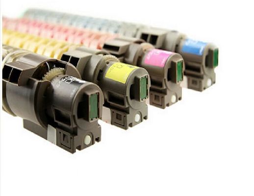 Hộp mực Ricoh được thiết kế cho máy in SPC810 811, cung cấp đầy đủ dung lượng mực và chip với nguyên liệu thô loại AAA