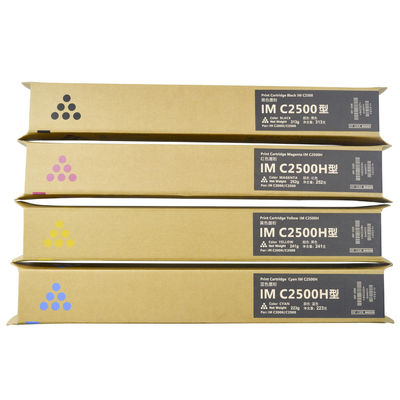 Ricoh Toner Cartridge tương thích với IMC2000 2500 3000 3500 4500 6000 loạt cung cấp sản lượng trang và đầy đủ toner với chip