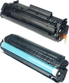 Máy in laser Toner Cartridge màu đen Q2612A tương thích với HP